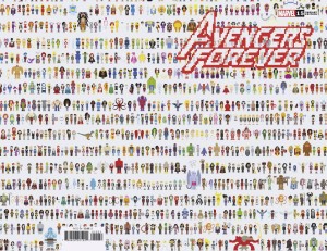 AVENGERS FOREVER #15 HAINSWORTH CONNECTING WRAPAROUND VAR