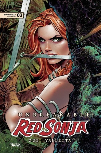 UNBREAKABLE RED SONJA #3 CVR F 10 COPY INCV PANOSIAN ORIGINAL
