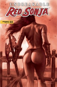 UNBREAKABLE RED SONJA #3 CVR G 10 COPY INCV PARRILLO TINT