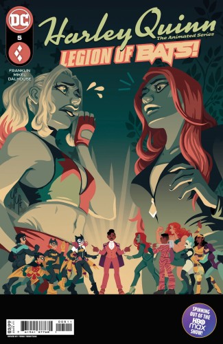 HARLEY QUINN THE ANIMATED SERIES LEGION OF BATS #5 (OF 6) CVR A YOSHI YOSHITANI