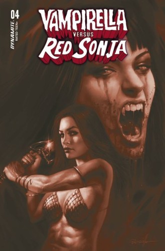VAMPIRELLA VS RED SONJA #4 CVR F 10 COPY INCV PARRILLO TINT