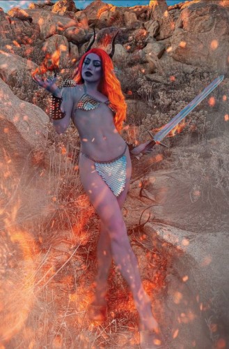 RED SONJA HELL SONJA #3 CVR F 10 COPY INCV COSPLAY VIRGIN