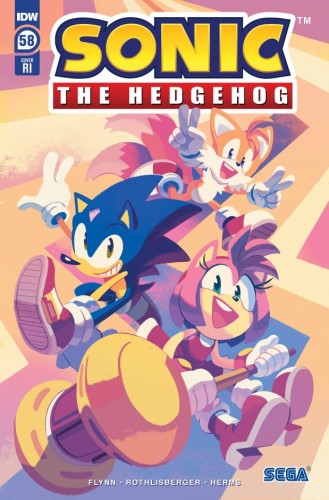 SONIC THE HEDGEHOG #58 CVR C 10 COPY INCV FOURDRAINE