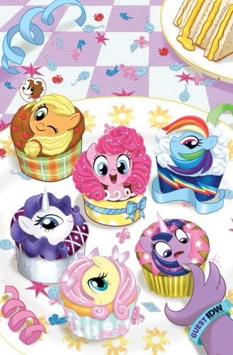 MLP FRIENDSHIP IS MAGIC 10TH ANNV CVR D 10 COPY INCV