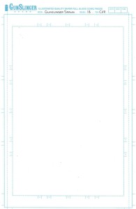 GUNSLINGER SPAWN #18 CVR C BLANK SKETCH