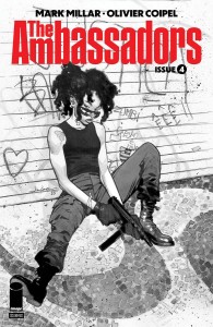 AMBASSADORS #4 (OF 6) CVR B COIPEL B&W