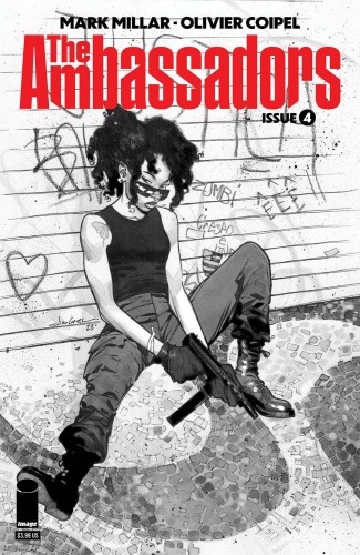 AMBASSADORS #4 (OF 6) CVR B COIPEL B&W