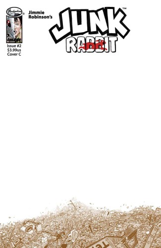 JUNK RABBIT #2 (OF 5) CVR C BLANK SKETCH CVR
