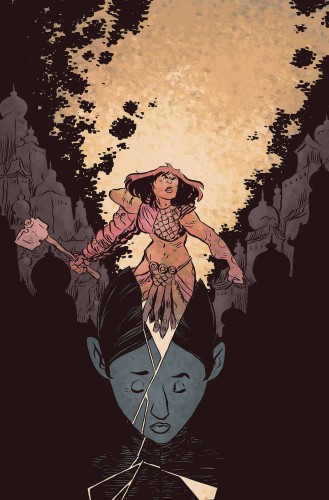 MISS TRUESDALE & THE FALL OF HYPERBOREA #1 (OF 4) CVR A LONERGAN