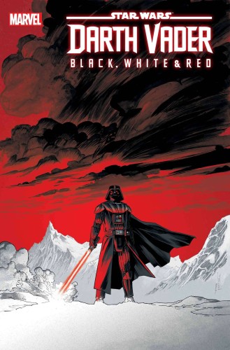 STAR WARS DARTH VADER BLACK WHITE AND RED #2 25 COPY INCV SHALVEY VAR