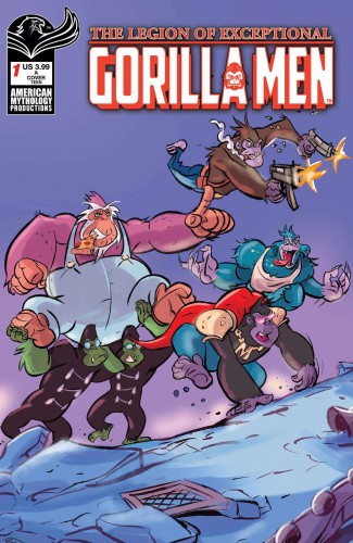 LEGION OF EXCEPTIONAL GORILLA MEN #1 CVR A AHMAD