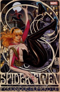 DF SPIDER GWEN #1 BROOKS EXC