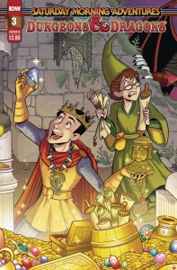 DUNGEONS & DRAGONS SATURDAY MORNING ADV #3 CVR B HICKEY