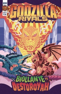 GODZILLA RIVALS BIOLLANTE VS DESTOROYAH CVR B MACLEAN