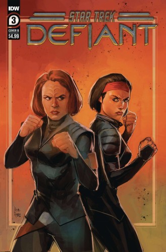 STAR TREK DEFIANT #3 CVR B REIS
