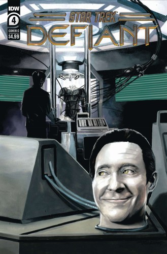 STAR TREK DEFIANT #4 CVR C WOODWARD