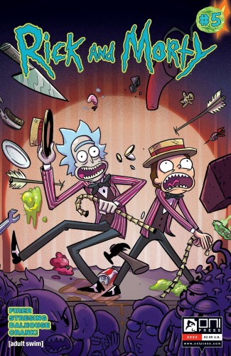 RICK AND MORTY #5 CVR B STRESING