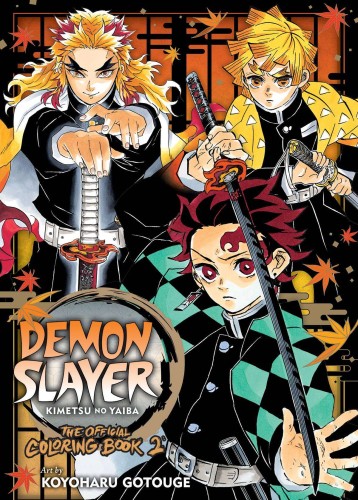 DEMON SLAYER THE OFFICIAL COLORING BOOK SC VOL 02 (9781974738977)