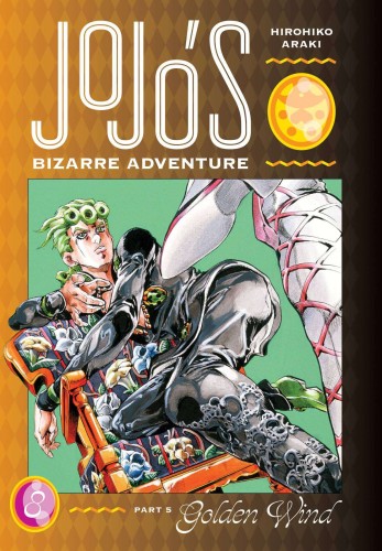 JOJOS BIZARRE ADV PT 5 GOLDEN WIND HC VOL 08 (9781974724161)