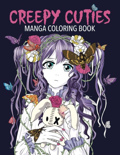 CREEPY CUTIES MANGA COLORING BOOK (9781667202099)
