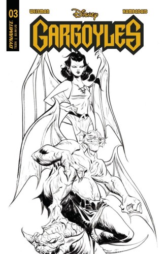 GARGOYLES #3 CVR Y 10 COPY FOC INCV LEE LINE ART