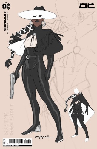 SUPERMAN #2 CVR I JAMAL CAMPBELL DESIGN CARD STOCK VAR