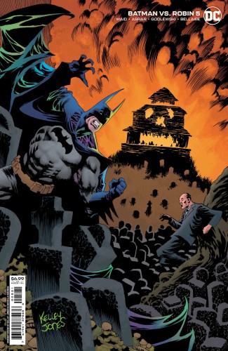 BATMAN VS ROBIN #5 (OF 5) CVR B KELLEY JONES CARD STOCK VAR