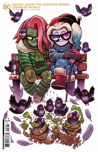 HARLEY QUINN THE ANIMATED SERIES LEGION OF BATS #6 (OF 6) CVR B DAN HIPP CARD STOCK VAR