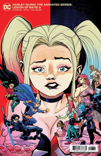 HARLEY QUINN THE ANIMATED SERIES LEGION OF BATS #6 (OF 6) CVR C INC 1:25 DOMINIKE DOMO STANTON CARD STOCK VAR