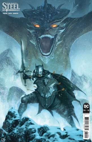 DARK KNIGHTS OF STEEL #10 (OF 12) CVR C INC 1:25 JORGE MOLINA CARD STOCK VAR