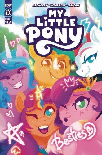 MY LITTLE PONY #10 CVR B JUSTASUTA