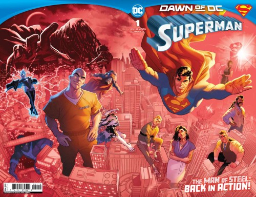SUPERMAN #1 Second Printing 2nd PTG