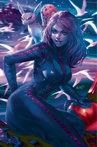 BARBARELLA CENTER CANNOT HOLD #1 CVR W 10 COPY FOC INCV CHEW