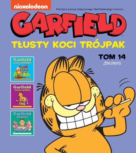 Garfield. Tłusty koci trójpak, tom 14 (9788328150690)