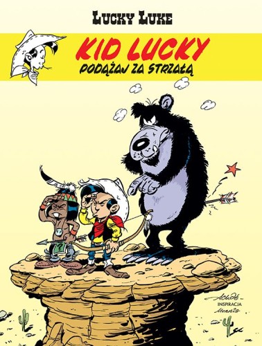 Lucky Luke. Kid Lucky Tom 4 Podążaj za strzałą (9788328160286)