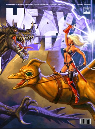 HEAVY METAL #320 CVR B HILDEBRANDT