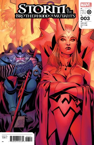 STORM AND BROTHERHOOD MUTANTS #3 LARROCA SOS APRIL CONNECT VAR