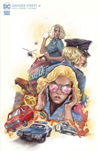 DANGER STREET #4 (OF 12) CVR B JOELLE JONES CARD STOCK VAR