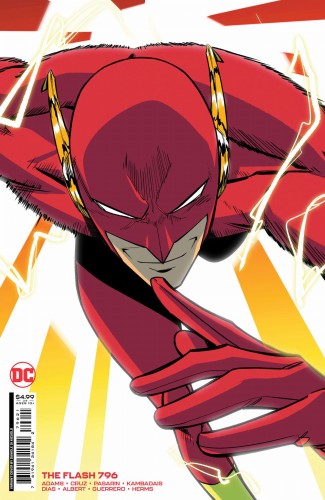 FLASH #796 CVR B DANIELE DI NICUOLO CARD STOCK VAR (ONE-MINUTE WAR)
