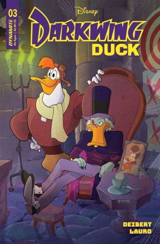 DARKWING DUCK #3 CVR F 10 COPY INCV LAURO ORIGINAL