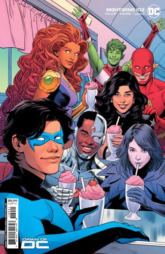 NIGHTWING #102 CVR B TRAVIS MOORE CARD STOCK VAR