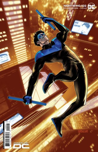 NIGHTWING #102 CVR D INC 1:25 VASCO GEORGIEV CARD STOCK VAR