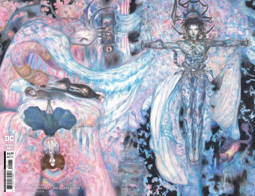 SANDMAN UNIVERSE NIGHTMARE COUNTRY THE GLASS HOUSE #1 (OF 6) CVR F YOSHITAKA AMANO WRAPAROUND CARD STOCK VAR