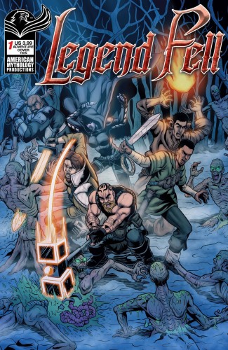 LEGEND FELL #1 ADVENTURE AWAITS MARQUES CVR