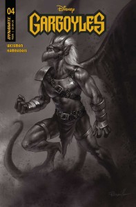 GARGOYLES #4 CVR X 10 COPY FOC INCV PARRILLO B&W