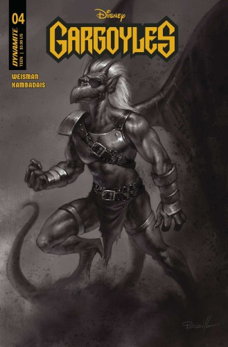 GARGOYLES #4 CVR X 10 COPY FOC INCV PARRILLO B&W