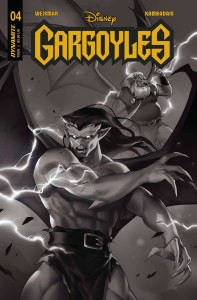 GARGOYLES #4 CVR Z 10 COPY FOC INCV LEIRIX B&W