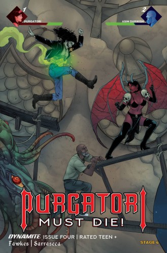 PURGATORI MUST DIE #4 CVR D SARRASECA