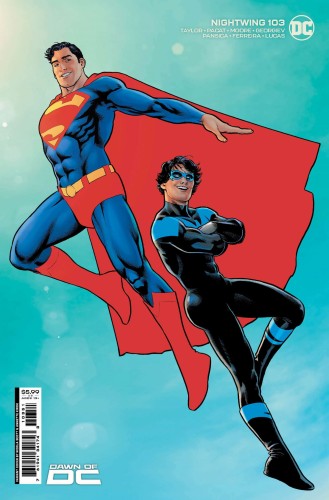 NIGHTWING #103 CVR D NICOLA SCOTT SUPERMAN CARD STOCK VAR