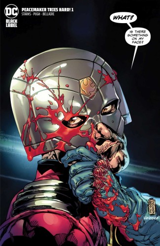 PEACEMAKER TRIES HARD #1 (OF 6) CVR D ERIC BATTLE FOIL-EMBOSSED VAR